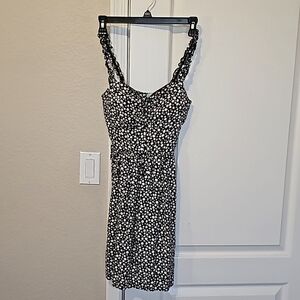 AUW WOMENS FLORAL PRINT  DRESS SZ SMALL